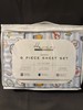 Haven Lifestyle Studio Queen Sheet Set 6pc Coastal Lobster Sardine Blue Stripe gallery