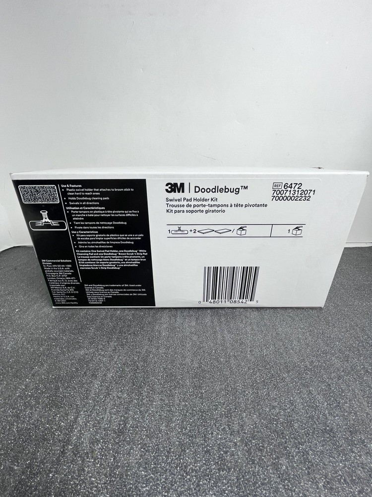 3M Doodlebug Threaded Pad Holder Kit 6472 (2 Pads + Holder per Kit)
