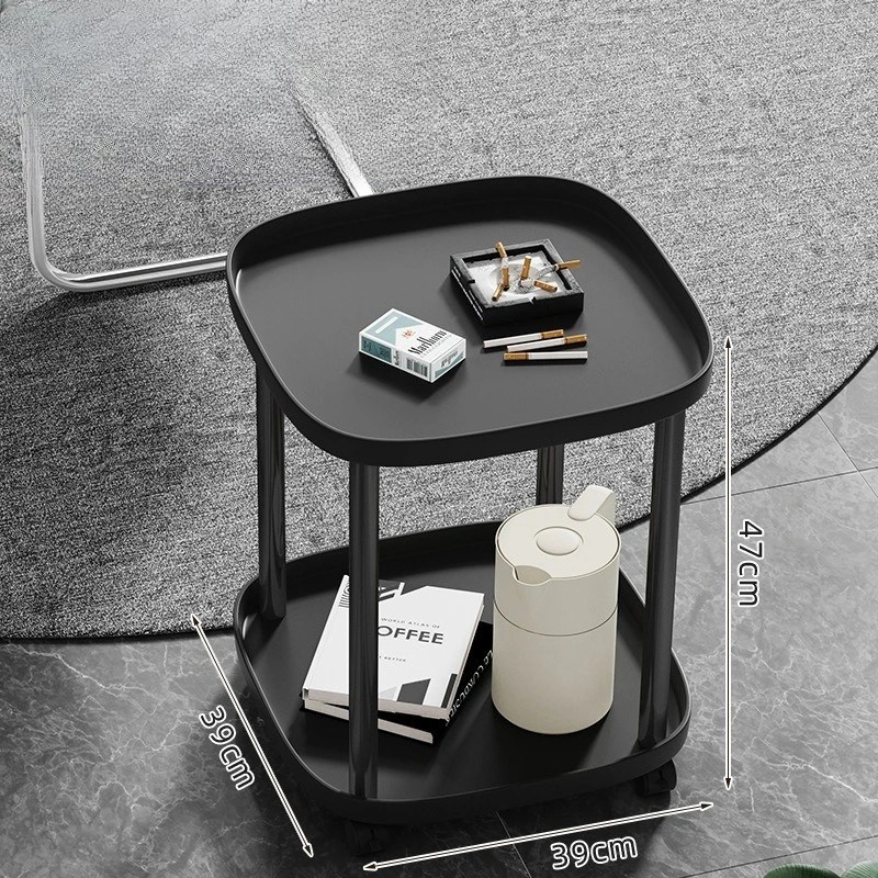 High quality Plastic Coffee Table with wheels Indoor/Outdoor - Dining Party Use gallery
