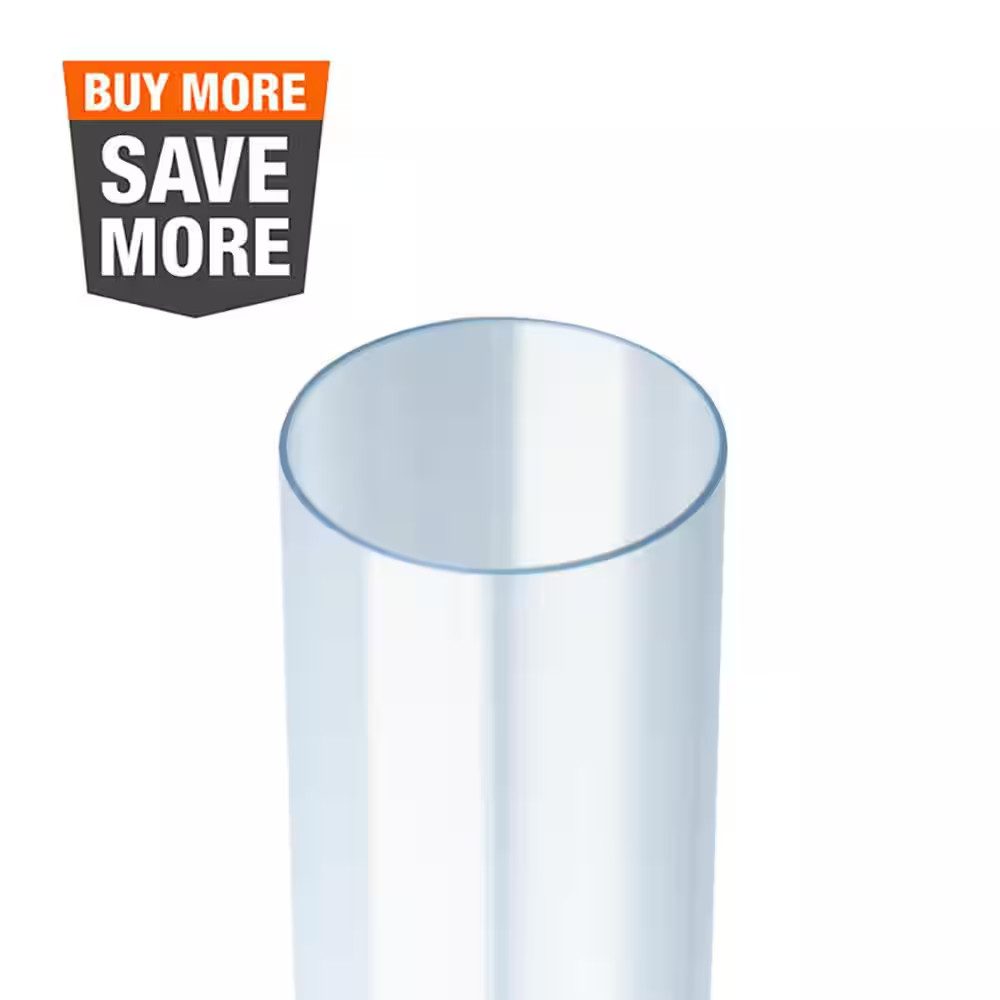 2-1/2 In. X 36 In. Long Clear Pipe for Dust Collection Hose & Fittings gallery
