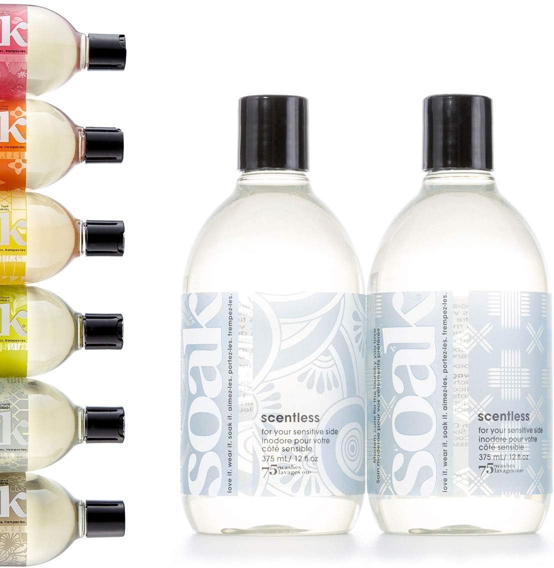2 Pack Soak Laundry Soap, No Rinse, Plant Derived Hand Wash Detergent, Scentless gallery
