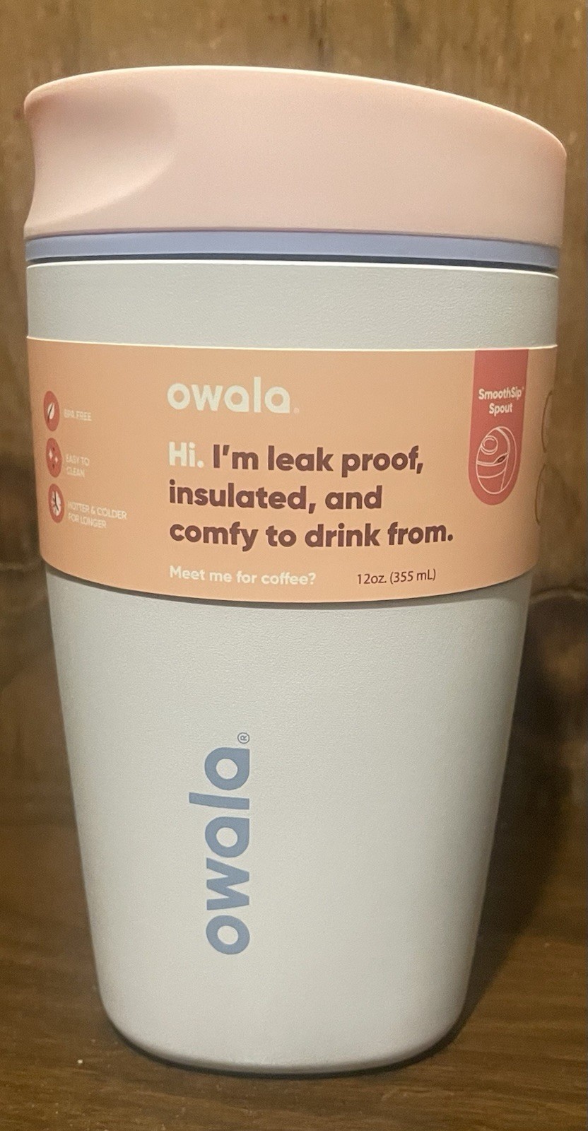OWALA 12 oz Stainless Steel SmoothSip Spout - Mug Tumbler - Candy Coated - NEW gallery