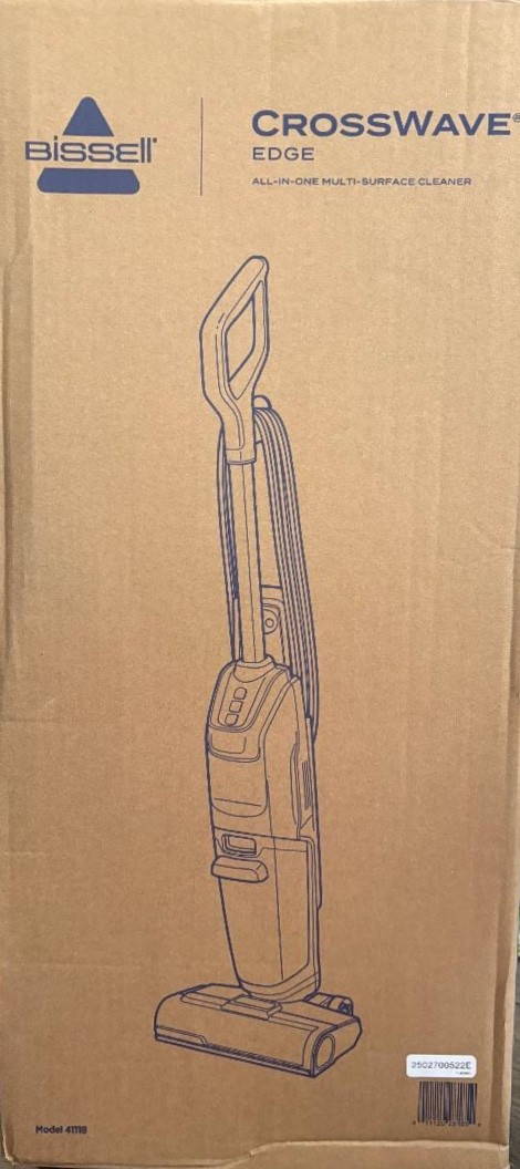 **Bissell CrossWave Edge Wet/Dry Vacuum with Extra Formula - Frost Blue - NEW! gallery