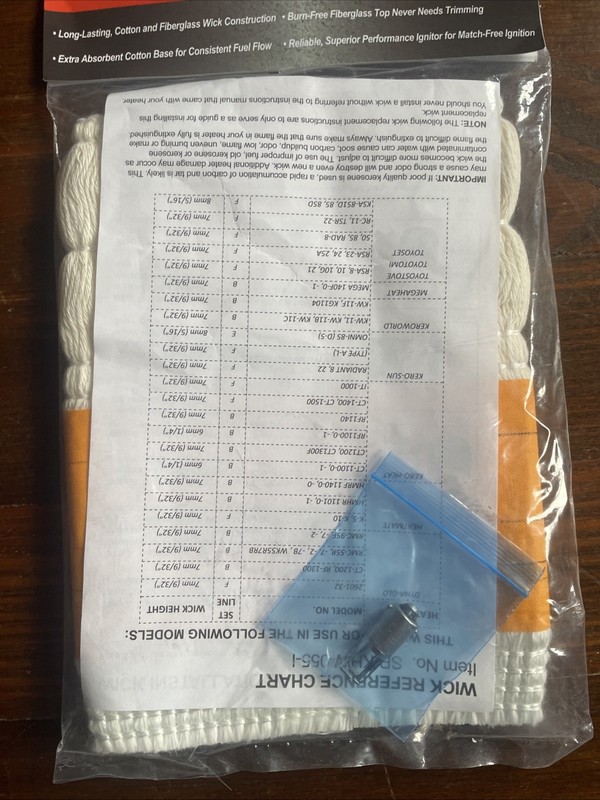 Dyna-Glo Heater Replacement Wick W/Ignitor SPKHW0561 NEW IN PACKAGE DH200 gallery