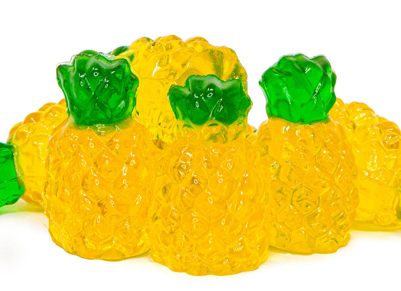 Enjoy 3D Pineapple Gummy Candy - 8 Pack Multipack, Fun Shaped, 1 bag gallery