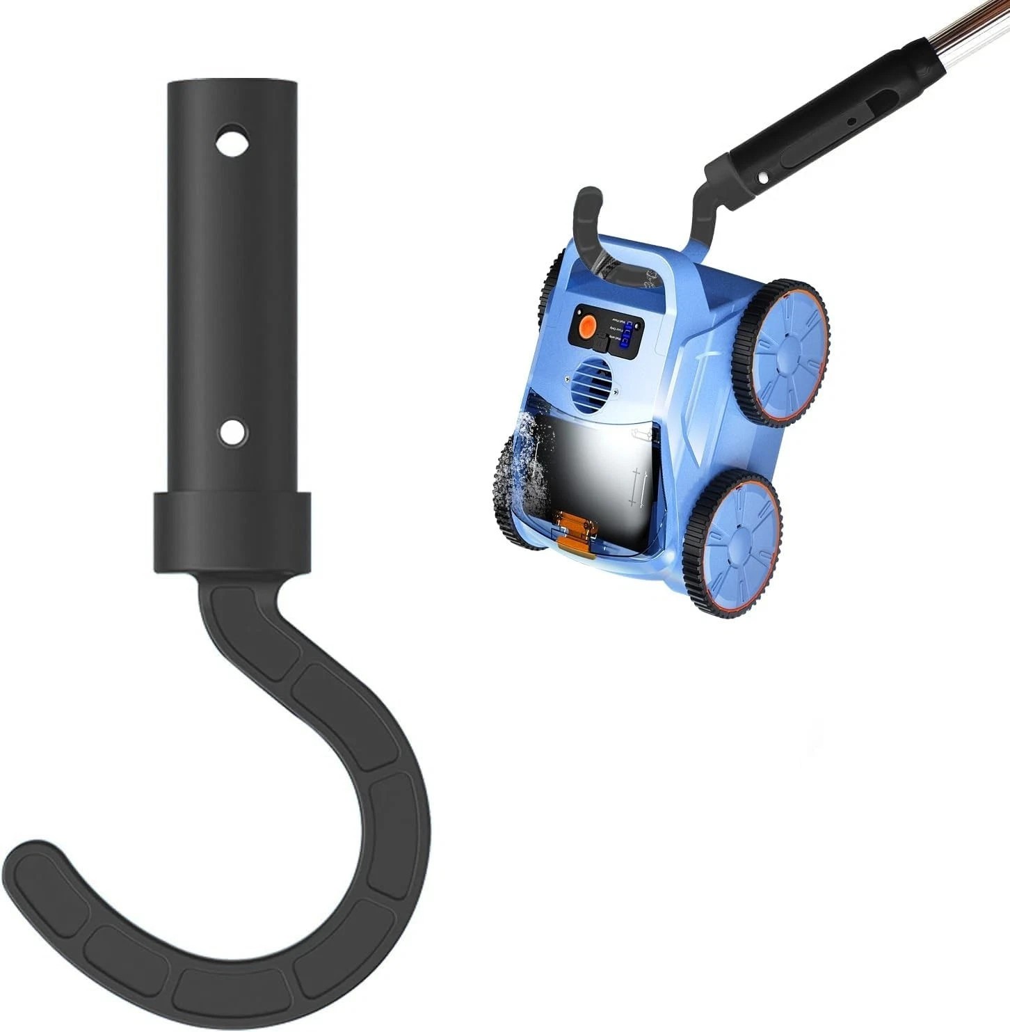 Black Hook for All Robotic Pool Cleaner, Seauto Pool Accessories Hook gallery
