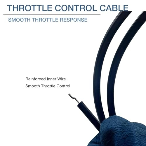 Throttle Control Cable for Lawn Mower, Replacement Mower Engine Speed Control gallery