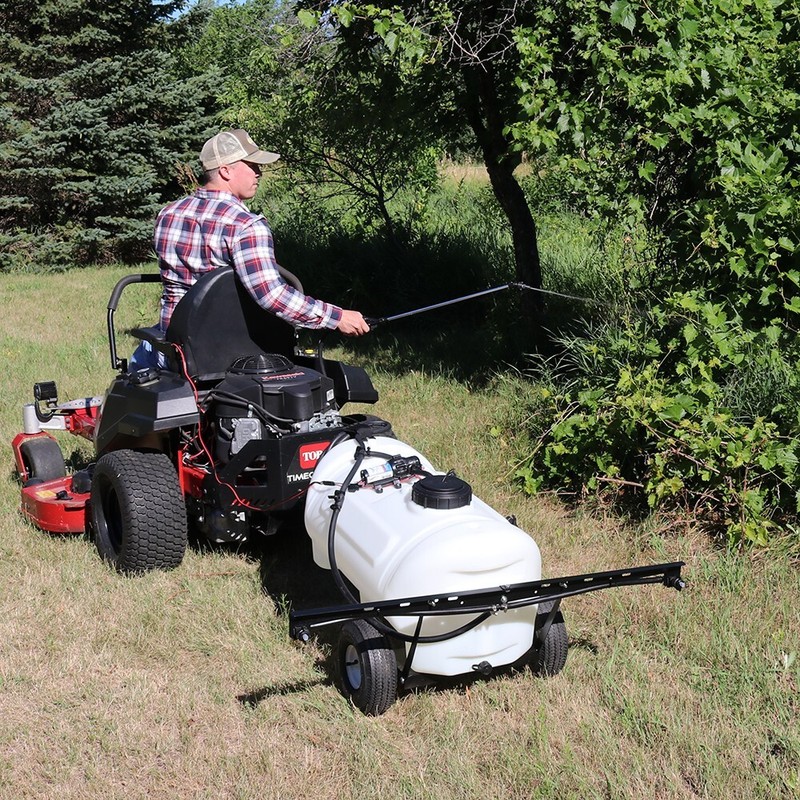 Grass Guardian 25 Gallon Trailer Broadcast Sprayer for ATV's & UTV'S gallery