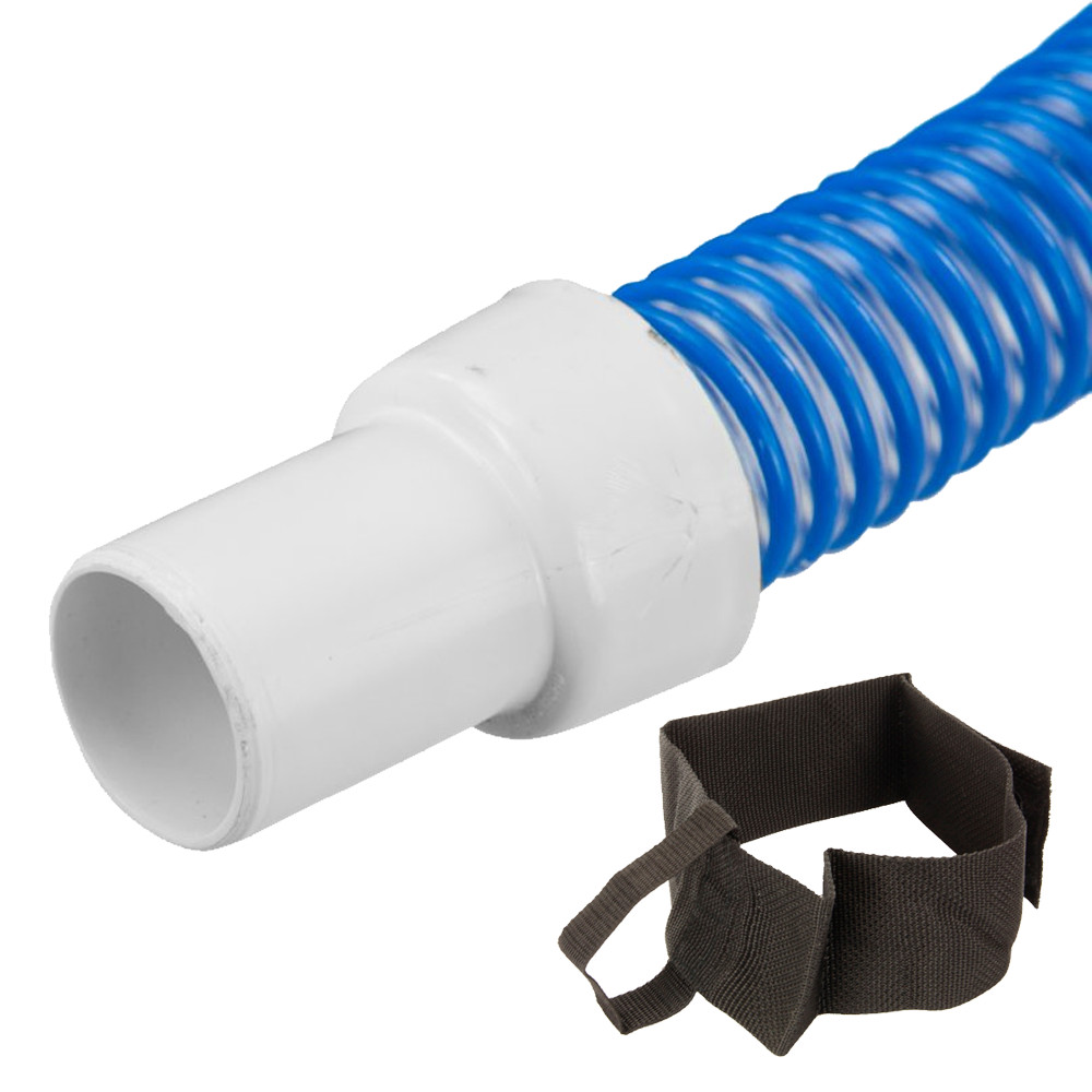 1-1/2" Diameter Swimming Pool Vacuum Cleaning Hose w/ Hose Hugger- Various Sizes gallery