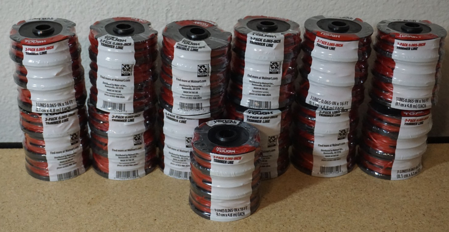 13x = 39 Spools | Hyper Tough Red .065"x 16' Twisted Replacement Trimmer String gallery