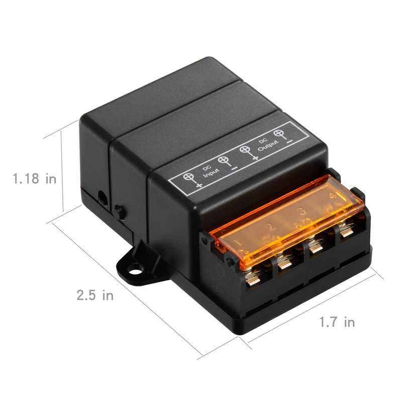 12volts Remote Control Switch, DC 12V/24V/Long Range Wireless Remote Switch w... gallery