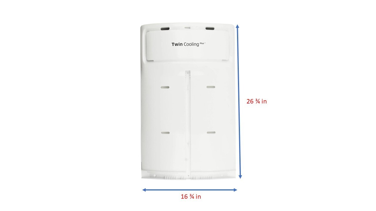 Evaporator Cover Fan Compatible with Samsung RF28HFEDBBC RF28HFEDTWW RF28HFEDTBC gallery