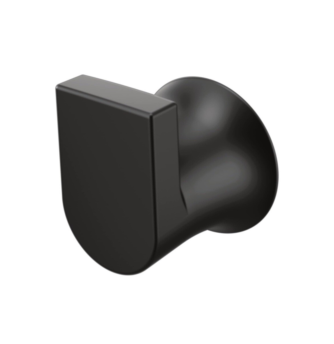 MOEN Genta Single Robe Hook in Matte Black - BH3803BL gallery
