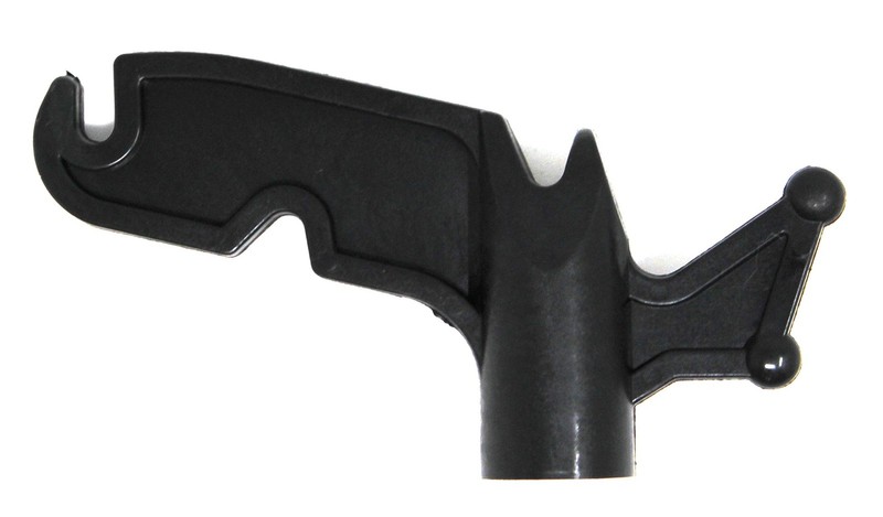 JSP Manufacturing Multi-Purpose Plastic Utility Hook Screw On Pole Black gallery