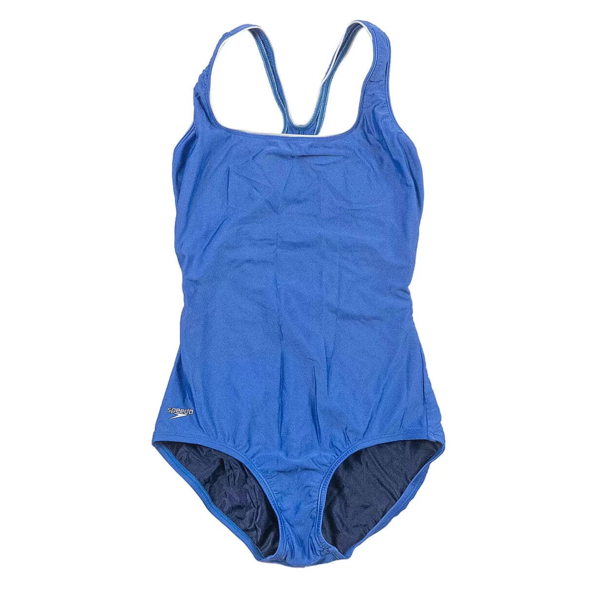 Speedo Aquatic Racer Back Solid Swimsuit - Girls' gallery