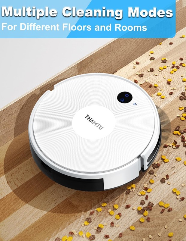 Thamtu Robot Vacuum Cleaner and Mop Combo Smart Navigation Strong Suction gallery