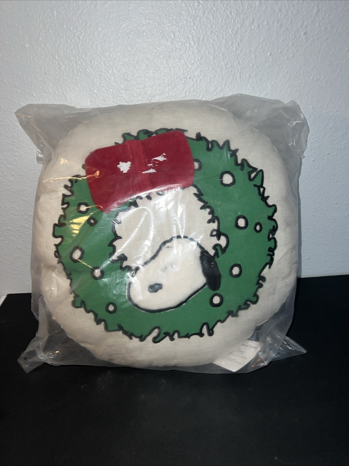 Pottery Barn Peanuts Happy Holiday Charlie Brown Snoopy Pillow New gallery