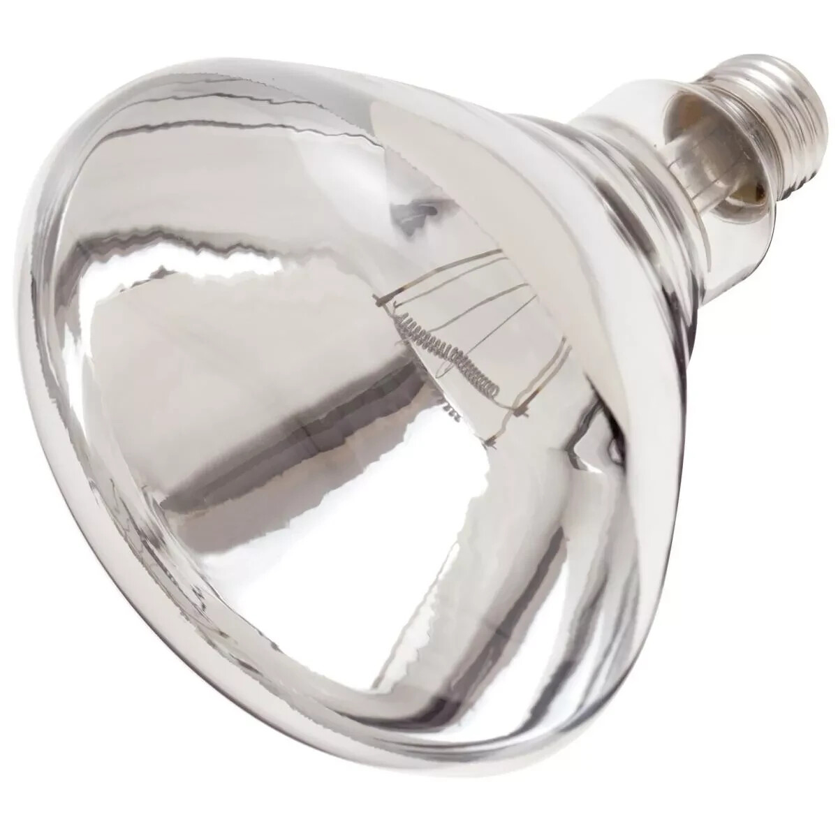 Satco S4885 - 250 Watt R40 Shatterproof Heat Lamp Bulbs - 2700K (6 or 12 PK) gallery