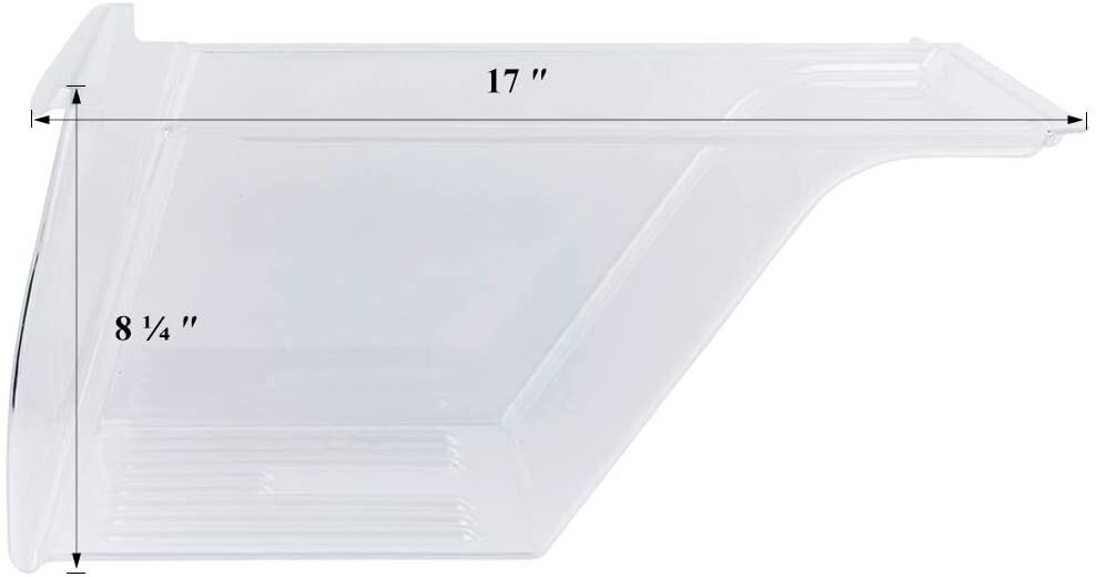Crisper Pan Drawer For Kenmore 25368972802 25374813406 253.70502413 253.7888201B gallery