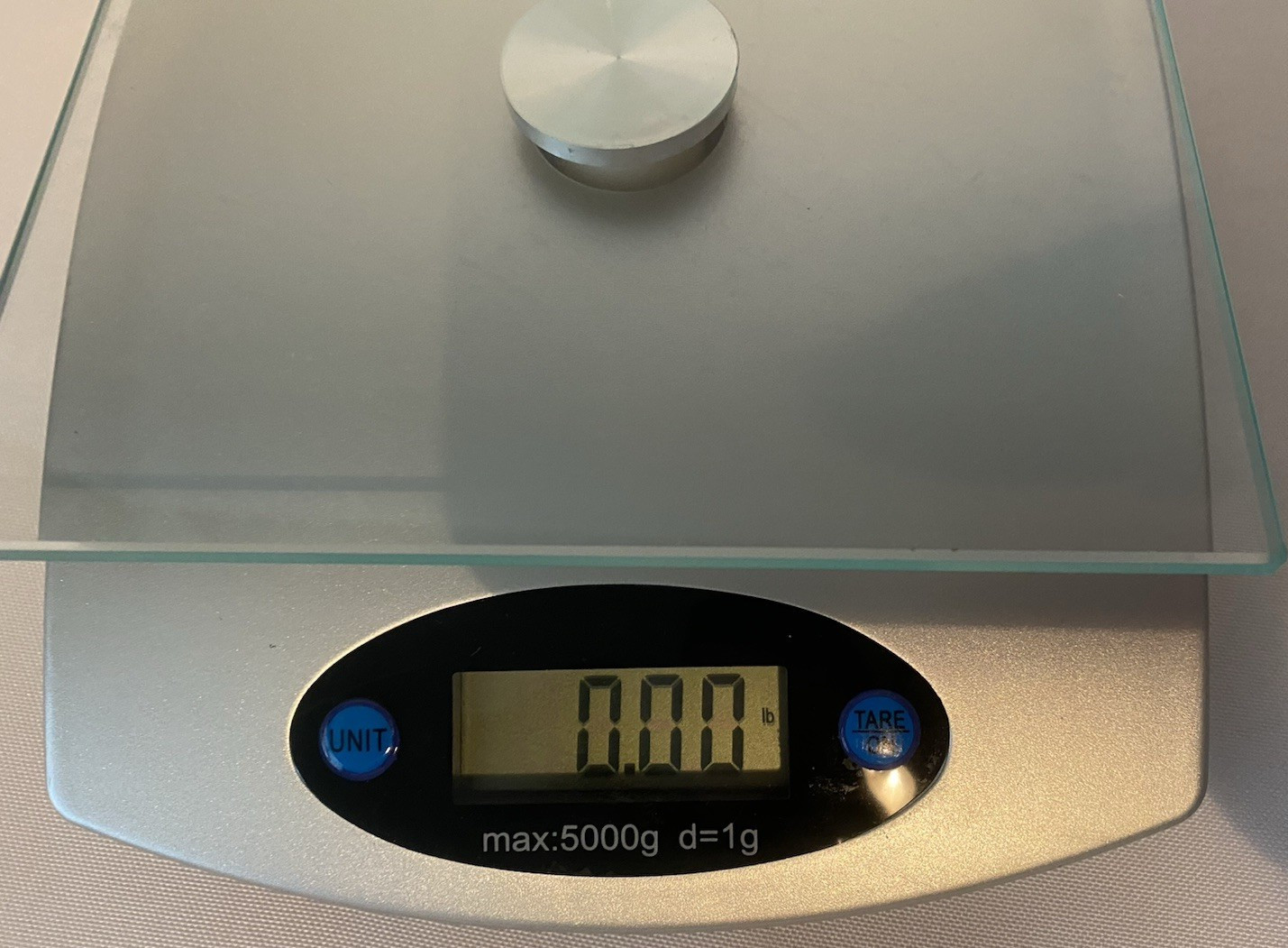 Unbranded Kitchen Scale Max: 5000g (11 lbs) gallery