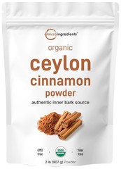 Micro Ingredients Organic Ceylon Cinnamon Powder, 2 lb 32 Ounce (Pack of 1)