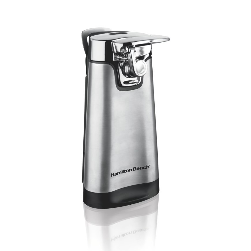 Hamilton Beach SureCut Automatic Electric Can Opener with Multi Tool, Stainless