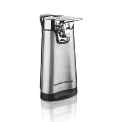 Hamilton Beach SureCut Automatic Electric Can Opener with Multi Tool, Stainless