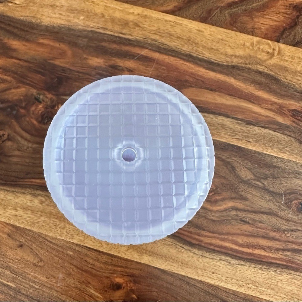 Starbucks Iridescent Pearl Grid Venti Cold Cup Tumbler 24oz Lavender 011129763 gallery