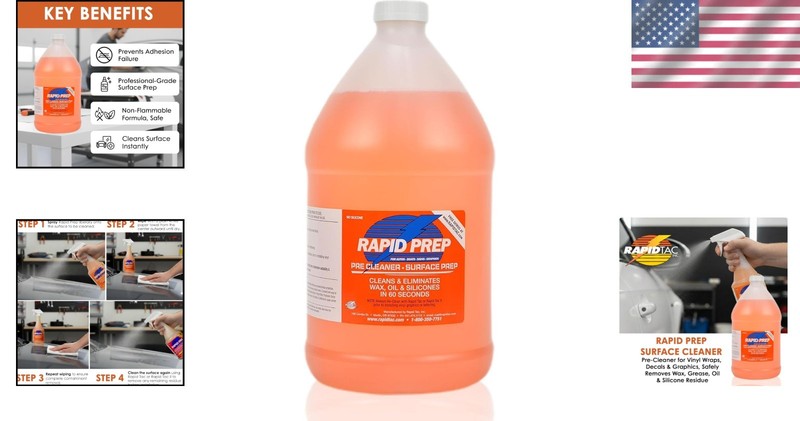Effective Surface Cleaner 128oz - Wax & Grease Remover gallery