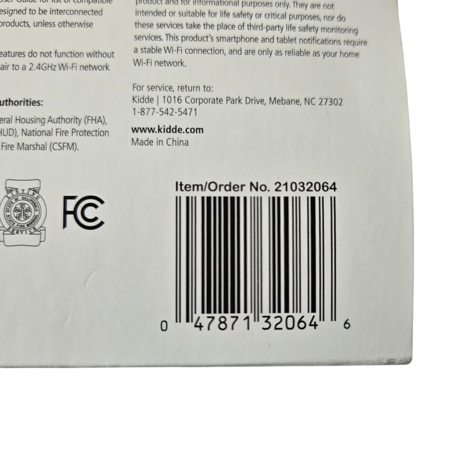 Kidde Hardwired Smart Smoke Detector w/ Battery Back-up, &Voice Alerts, 21032064 gallery