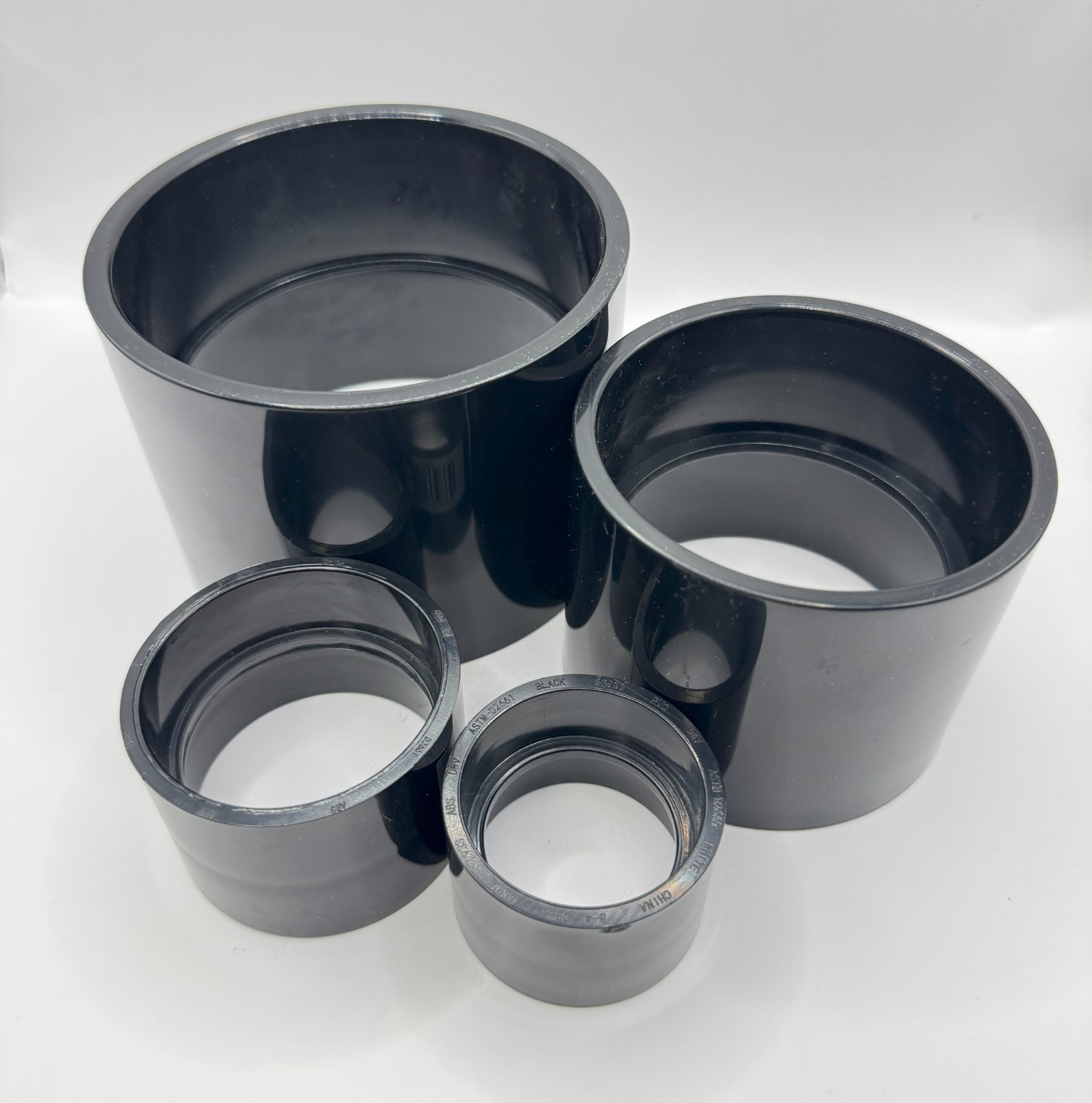 ABS DWV Coupling 1-1/2" 2" 3" 4" |UPC CSA Certified|Bulk In Stock|Fast Shipping gallery