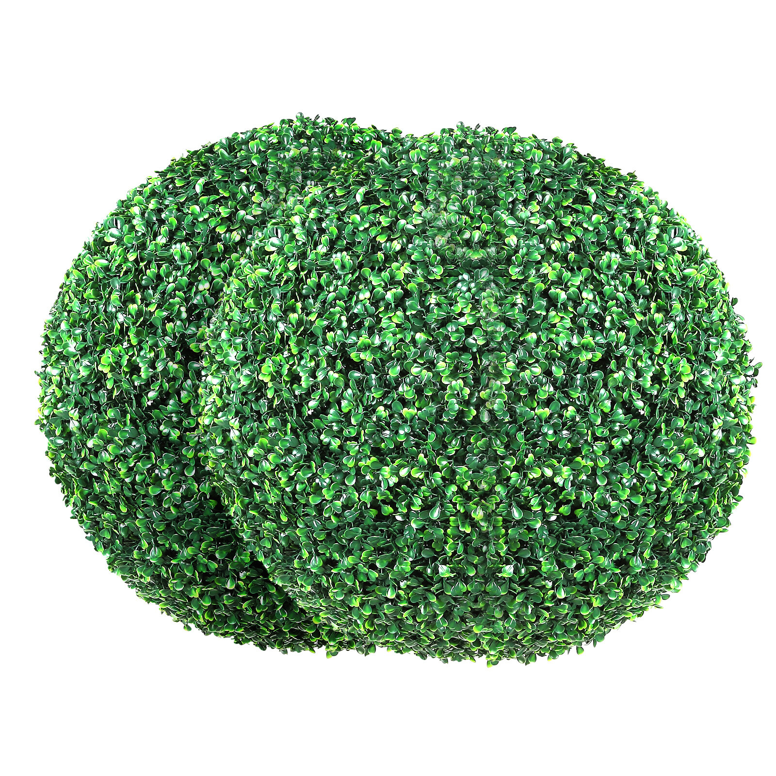2pcs 20" Artificial Topiary Greenery Balls Plants Outdoor Indoor Home Décor Fake gallery