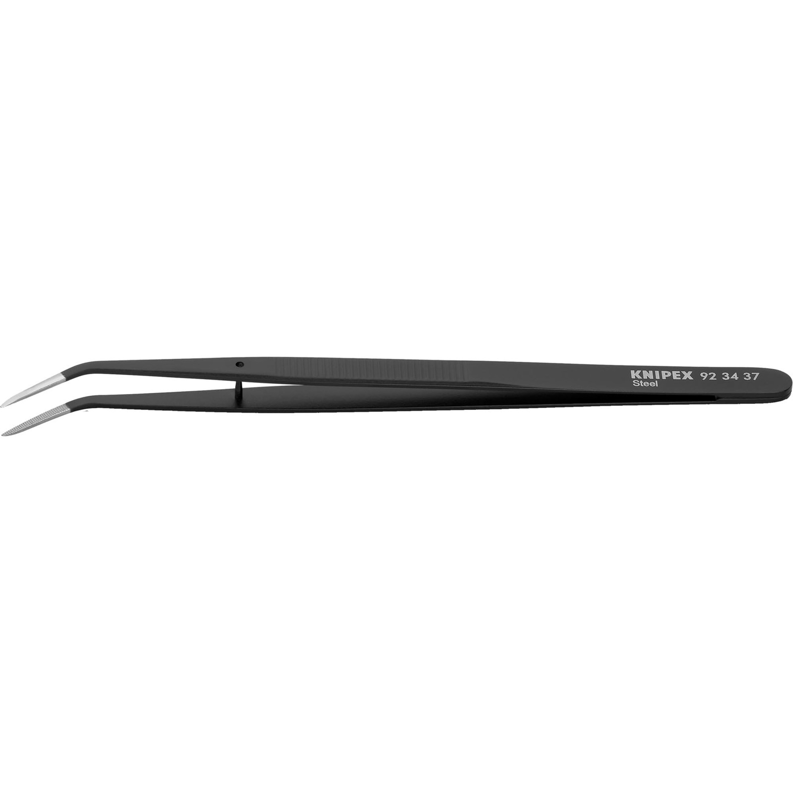 Knipex 92 34 37 Precision Tweezers with centering pin 6,1" in black Black gallery