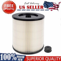 Replacement Cartridge Filter for Craftsman 9-17816 Vacuum Cleaner for Floor Care
