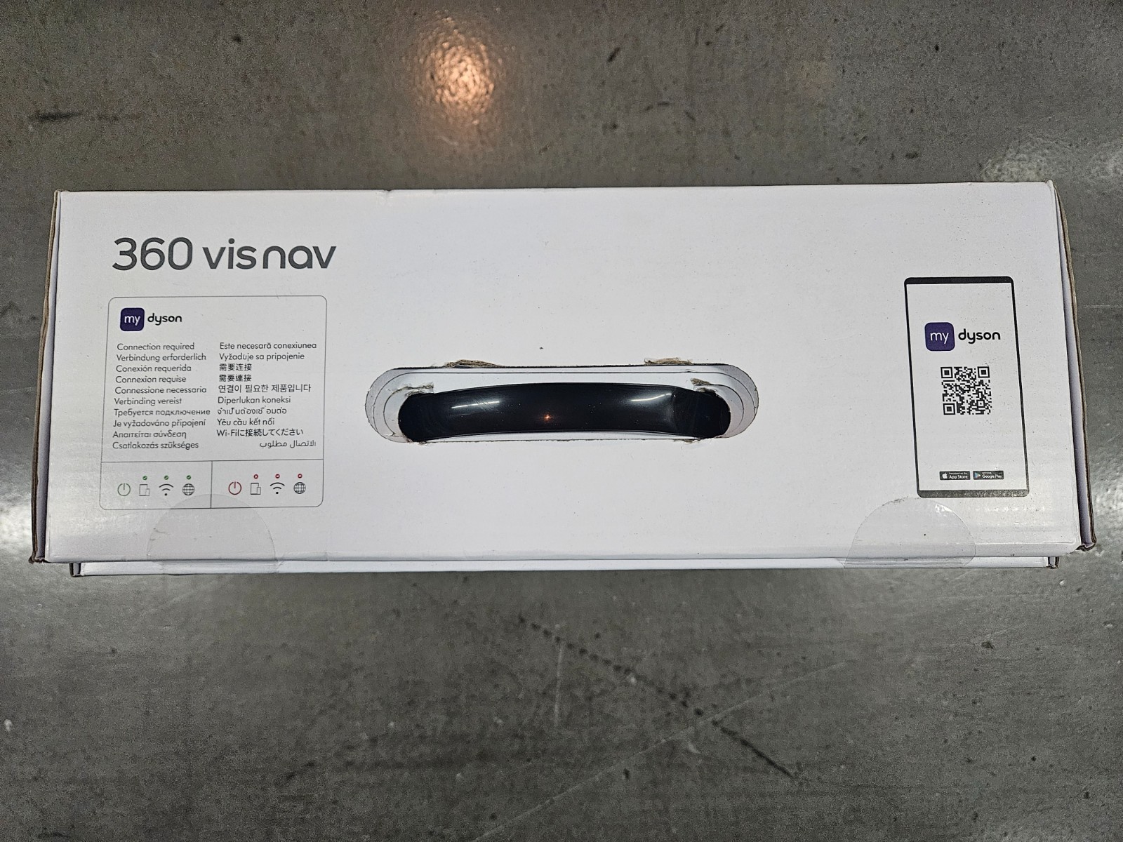 Brand NEW Dyson 360 Vis Nav Robot Vacuum 304619-01 Blue gallery