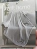 Swift Home Monogram Fleece Throw 50 x 60in Gray Letter S gallery