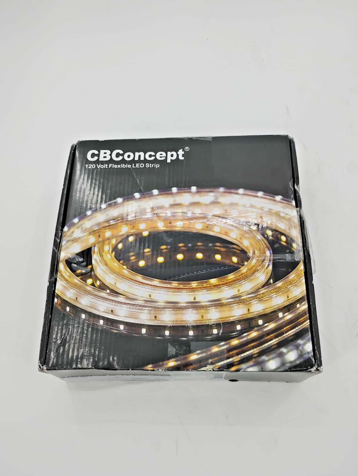 CBConcept UL Listed 20ft Flat LED Strip Light 5400Lm 6000K Pure White Dimmable gallery