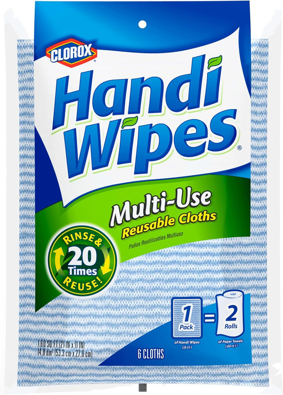 Clorox Handi Wipes Multi-Use Reusable Cloths 6 Count gallery