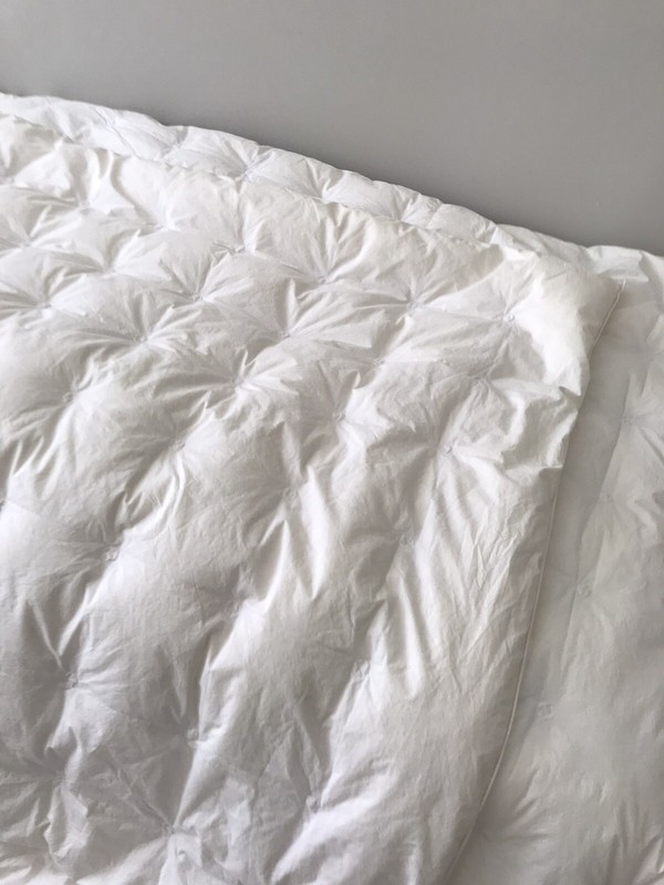OFELIA DOWN SOFT IVORY COMFORTER SIZE 87in x 87in gallery