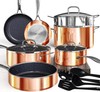Deluxe 14PC Healthy Pots and Pan With 9H Anti-scratch Coating, gallery