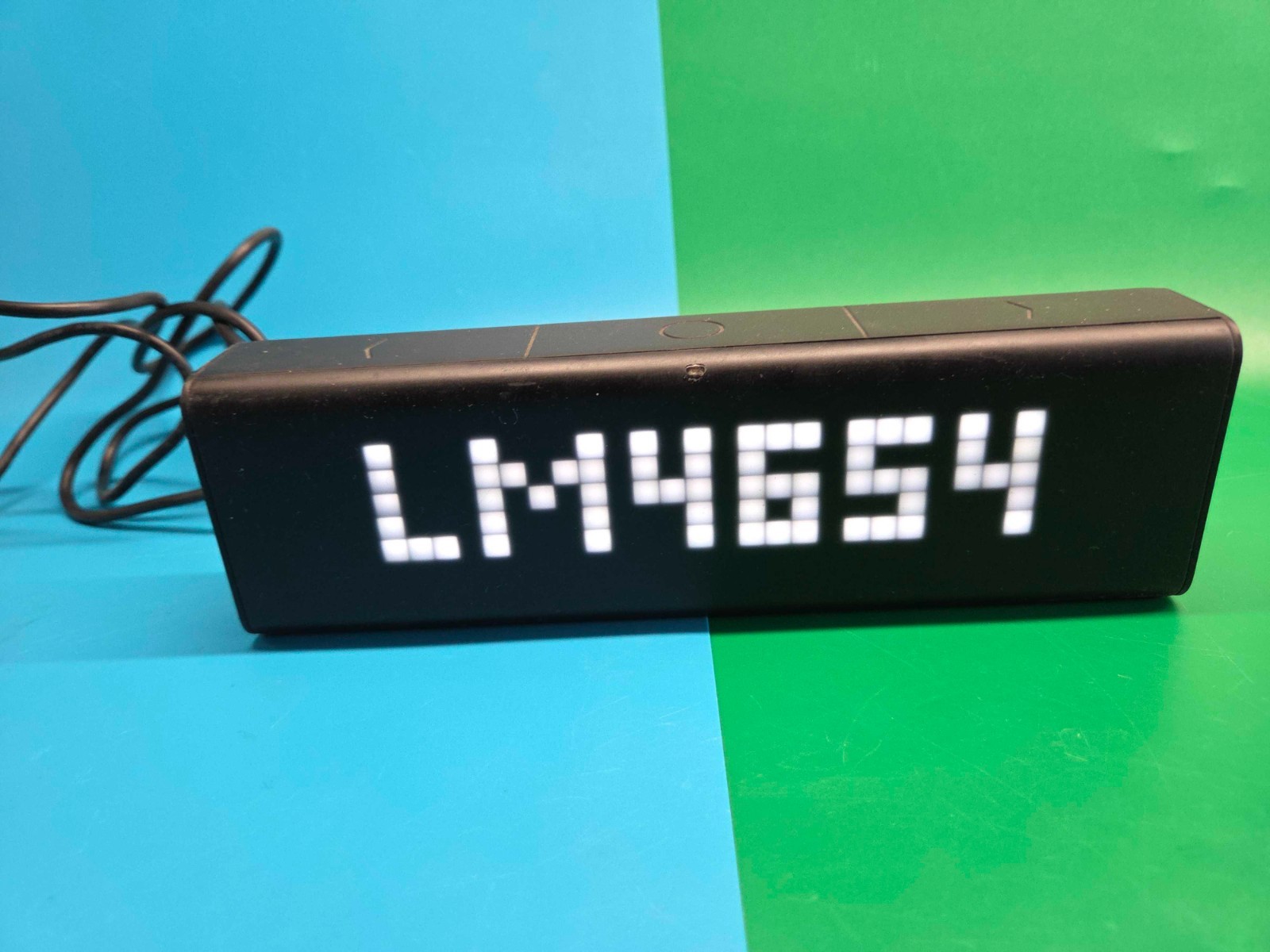 LaMetric Time Wi-Fi Smart Clock LED Pixel Display LM 37X8 Alexa Home Assistant gallery