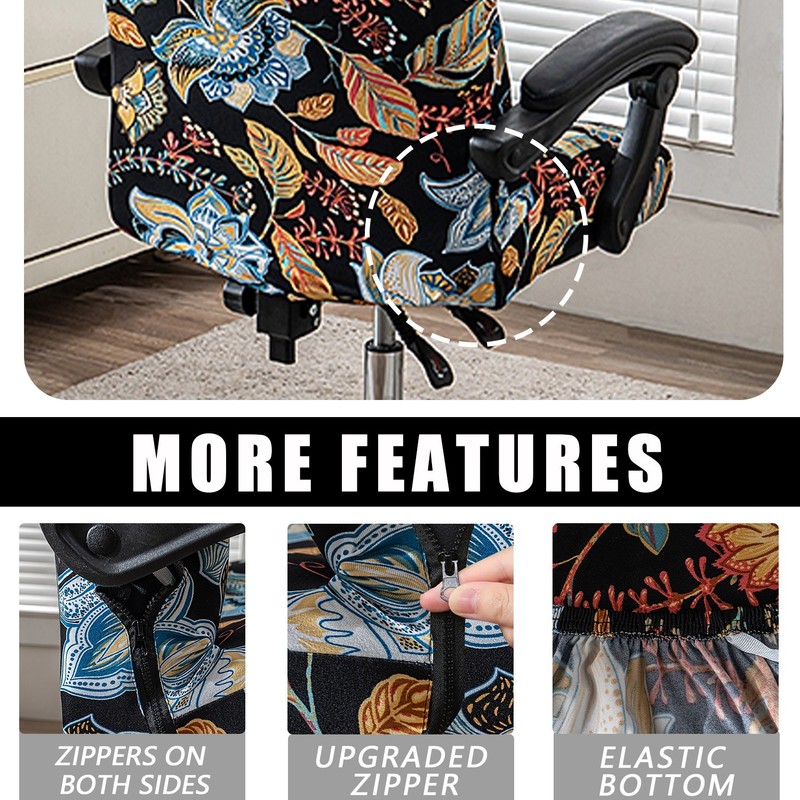 Universal suitable for stretch printing computer office chair cover protection gallery