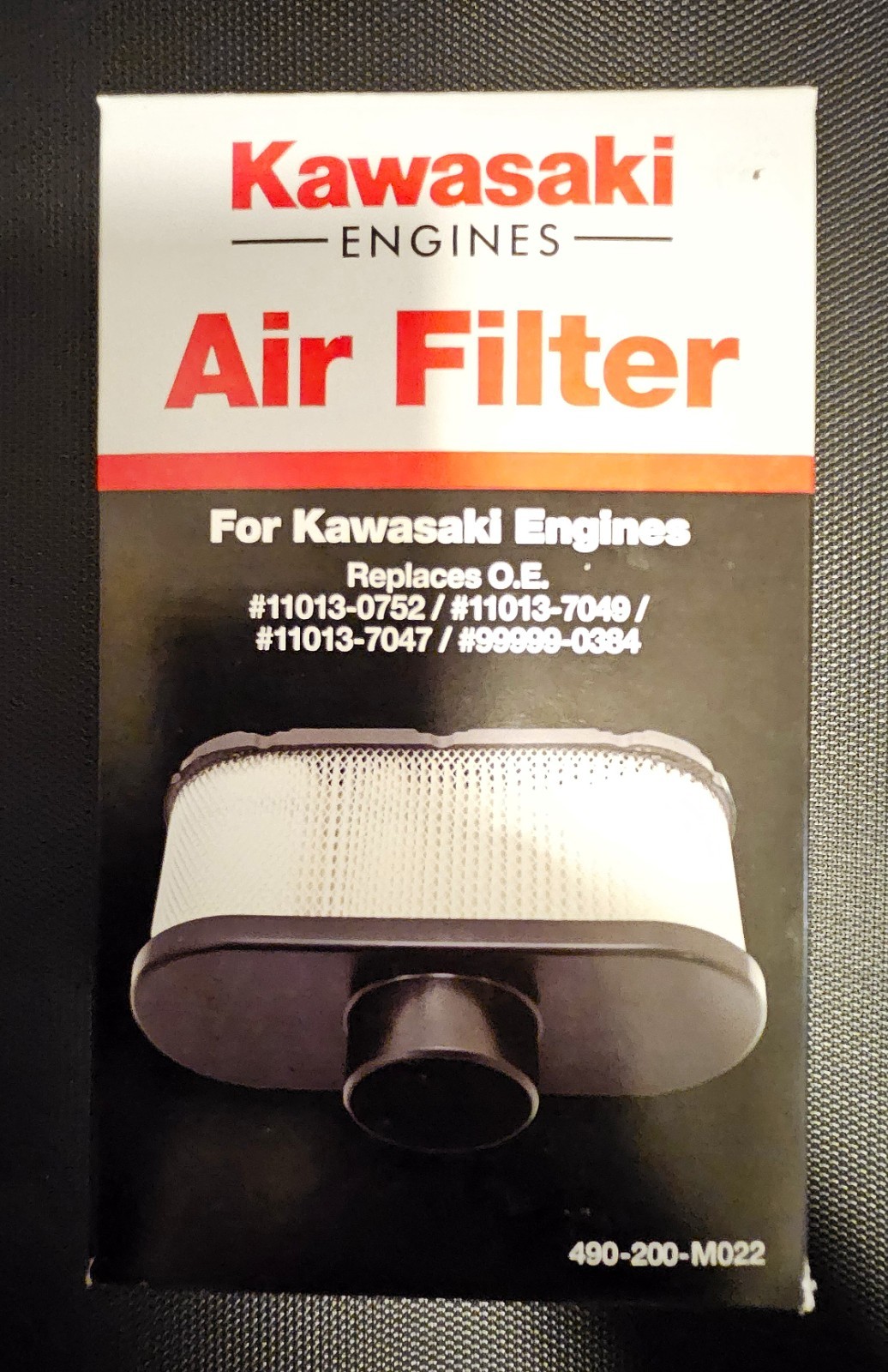 Kawasaki Paper Air Filter for 4-cycle – OEM Replacement Engine Air Filter gallery