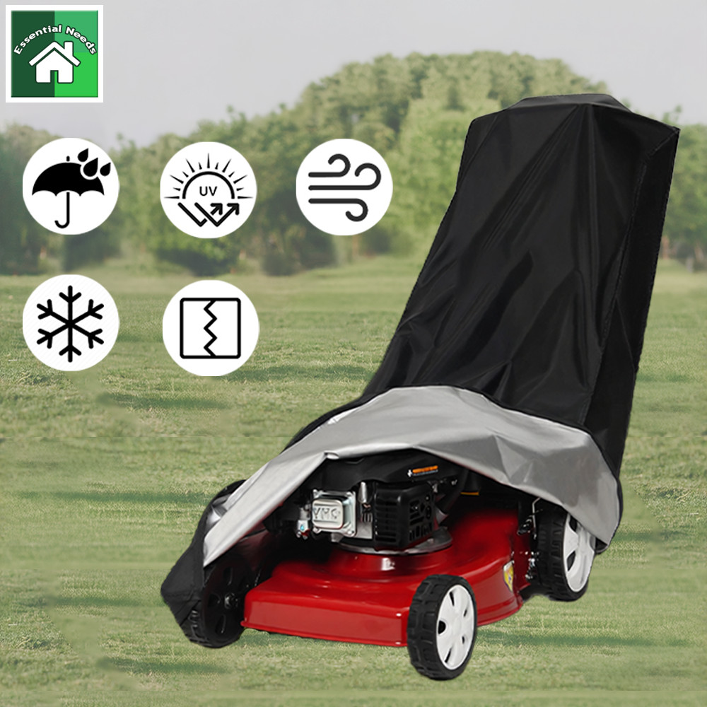 Push Lawn Mower Cover Waterproof Garden Tractor Protector Durable Tarp Outdoor gallery
