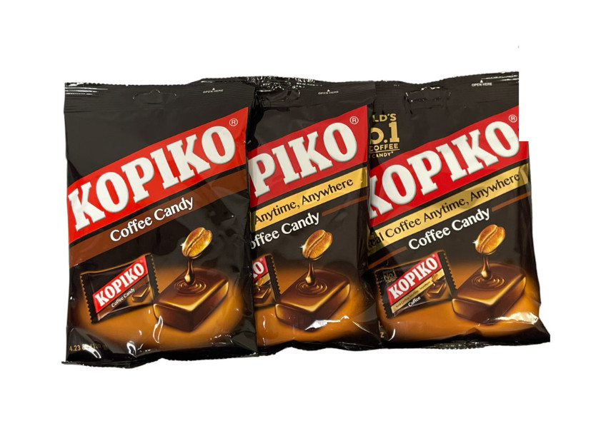 Kopiko Coffee Candy 3 Pack Real Coffee Hard Candy 4.23 oz Each gallery