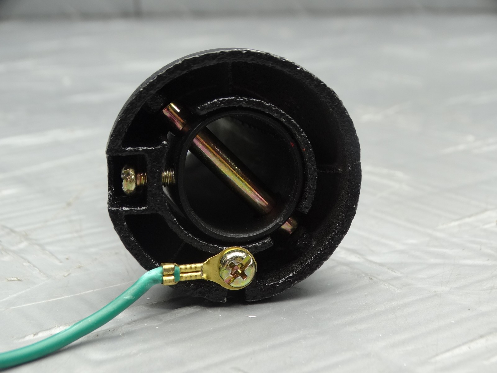 Downrod Ball Mount for Home Decorators Merwry 52in LED Ceiling Fan 1001236066 gallery