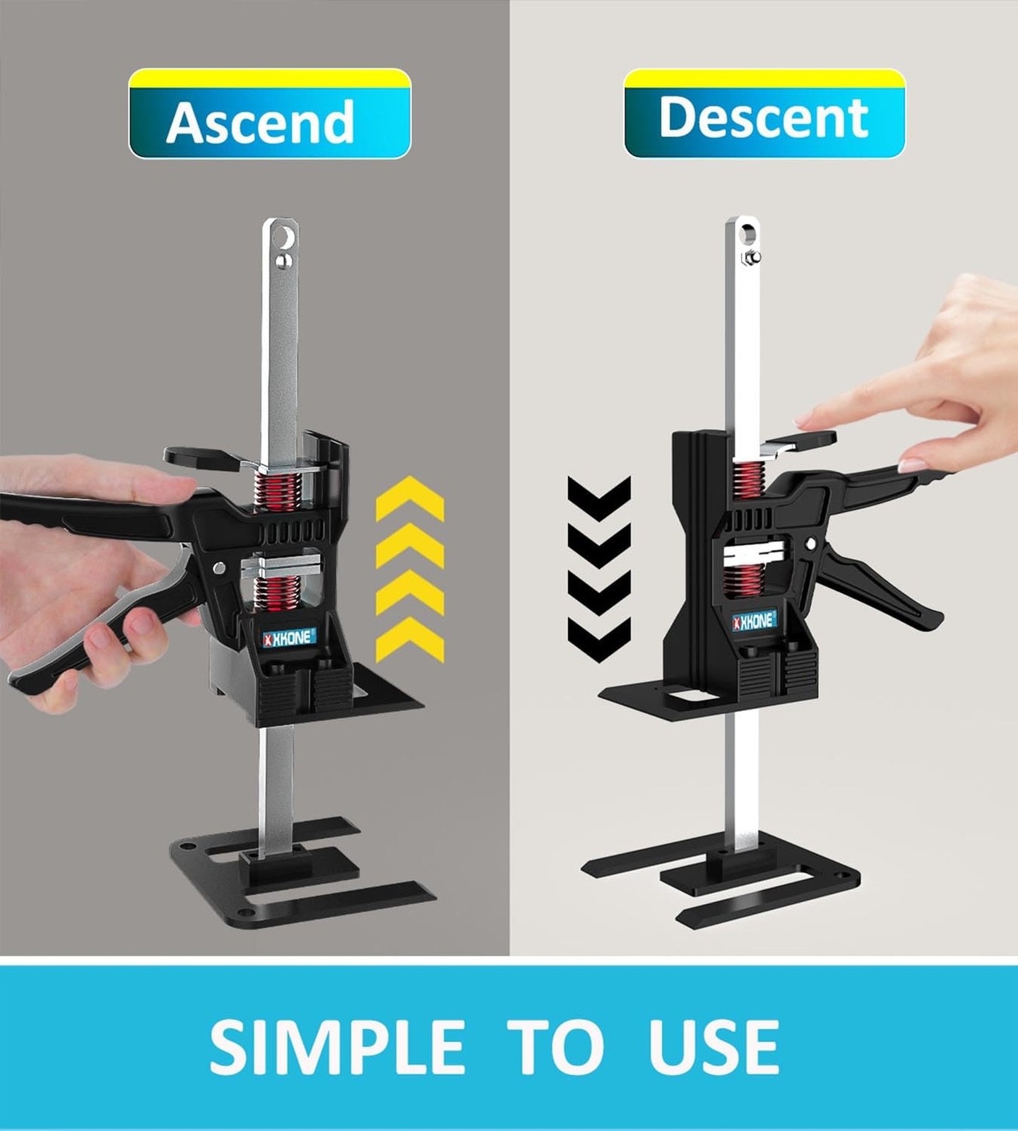 Labor Saving Arm Jack(2 Pcs),Multi-Function Height Adjustment Lifting Device ... gallery