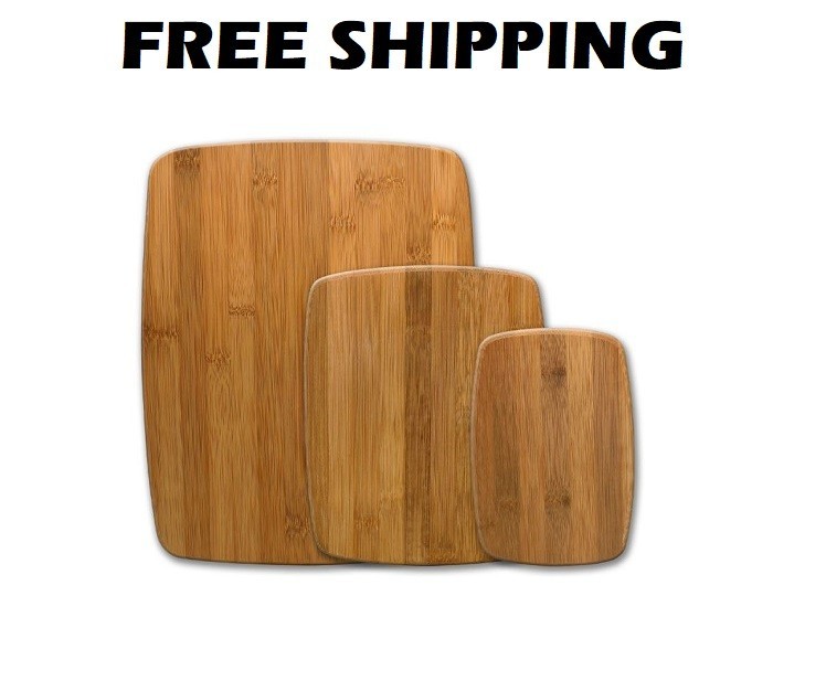 Farberware Classic 3-Piece Bamboo Cutting Board Set gallery