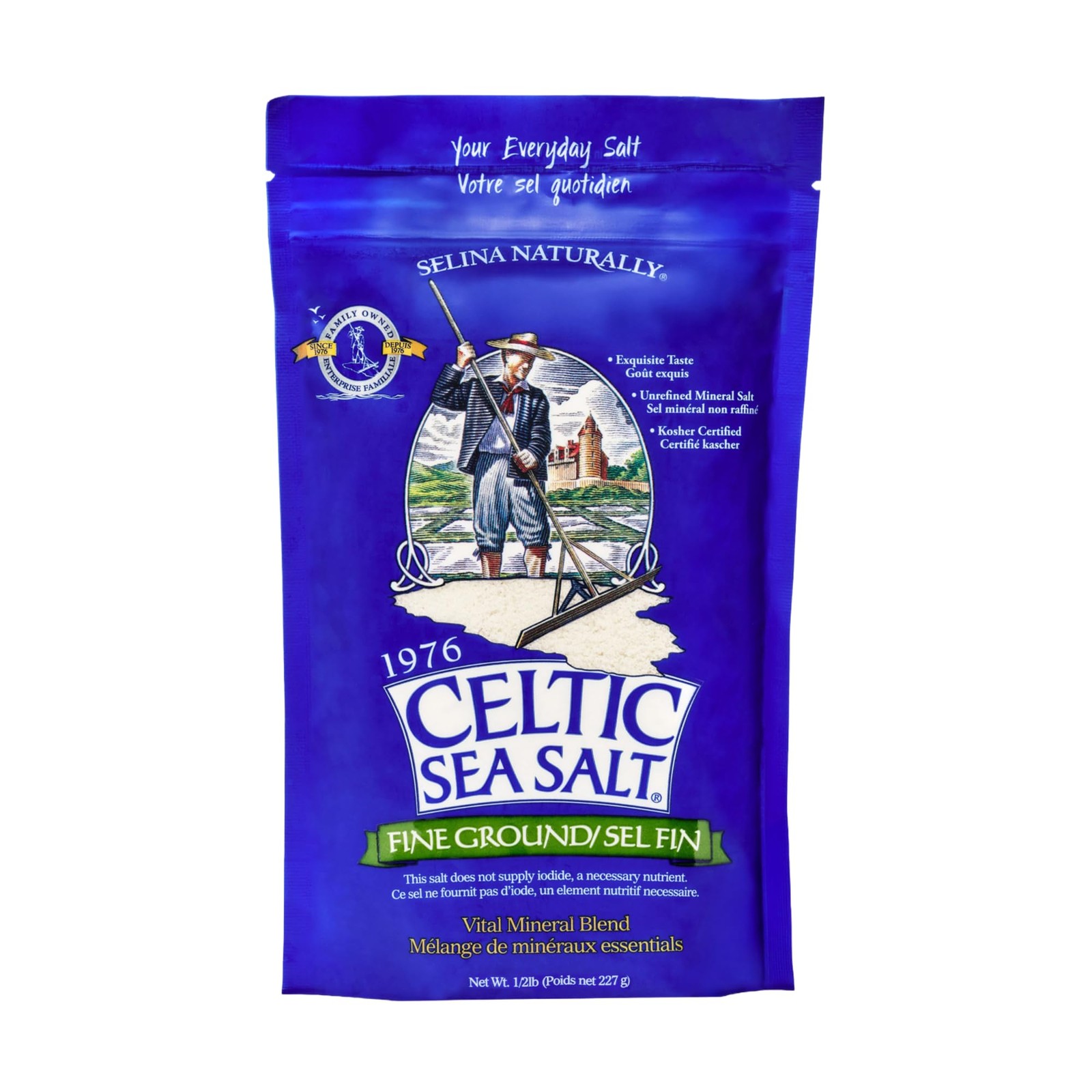 Celtic Sea Salt Fine Ground – Unrefined Mineral Salt, 16 Ounce (Pack of 1) gallery