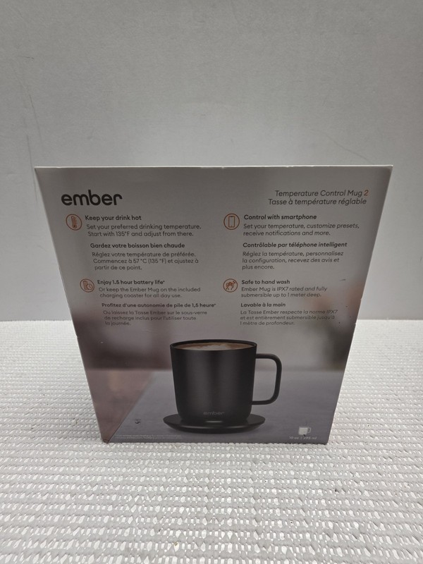 Ember Mug 2 App Controlled Smart Temperature Control Mug 10oz Black New gallery